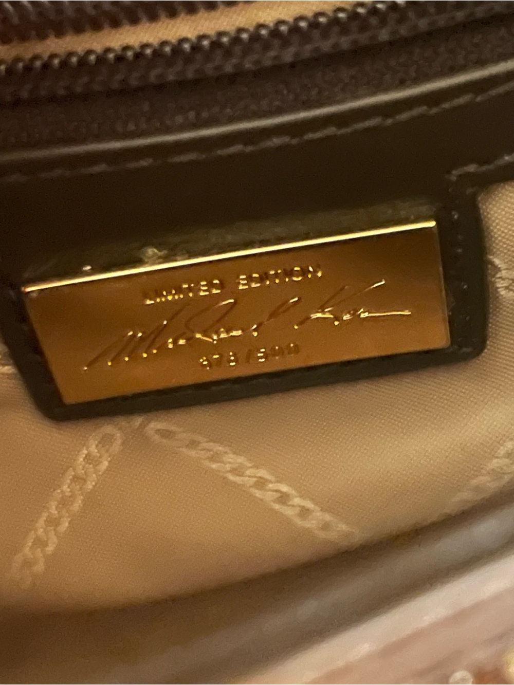 NWT Michael Kors Bradshaw beaded limited edition leopard bag - Picture 13 of 14